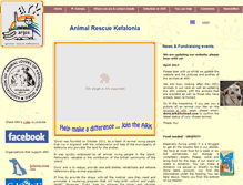 Tablet Screenshot of animalrescuekefalonia.com